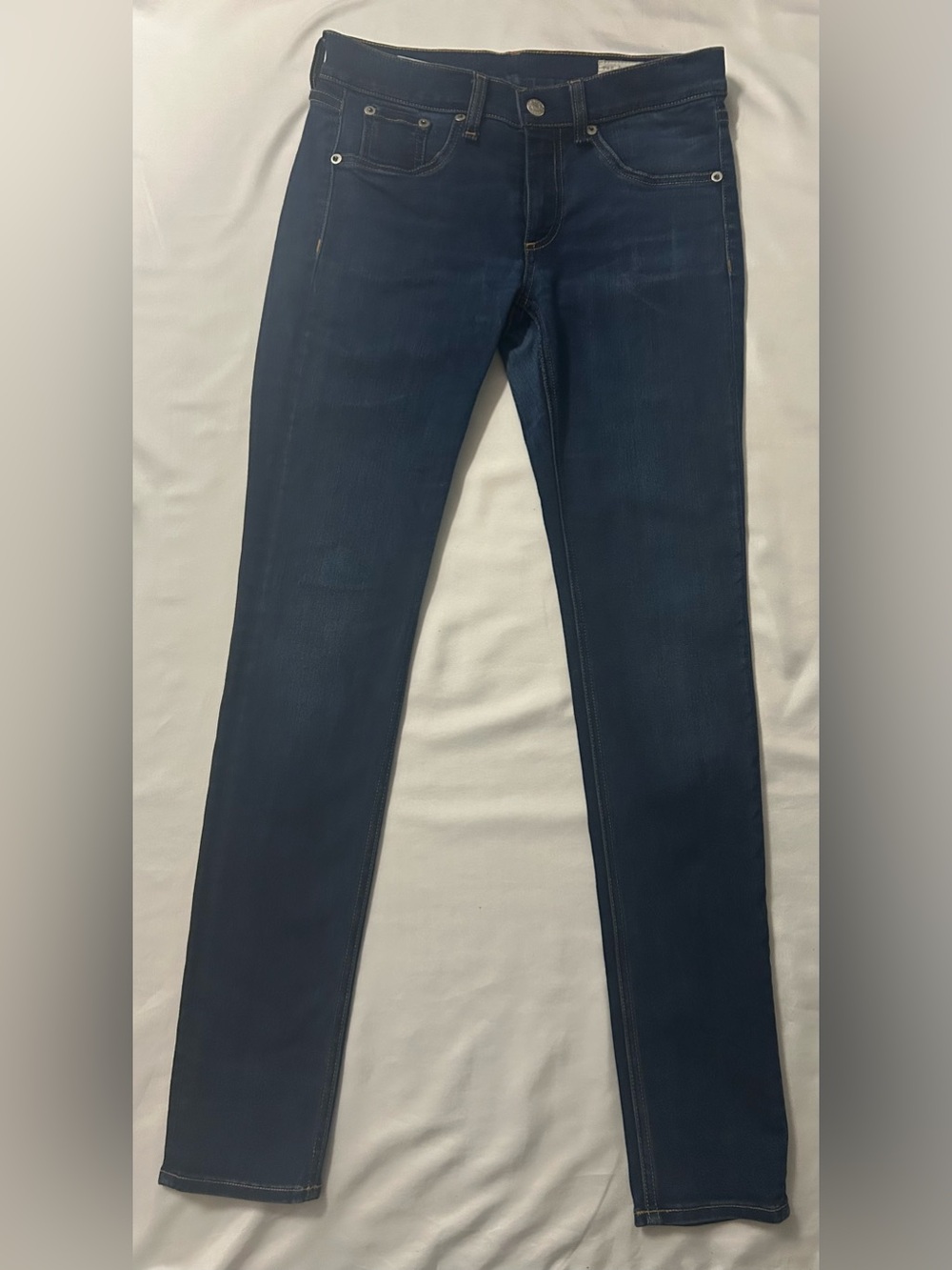 Rag & Bone Skinny Jeans Women’s Size 27 Dark Wash Premium Designer Denim